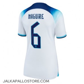 Englanti Harry Maguire #6 Kotipaita Naisten MM-kisat 2022 Lyhythihainen